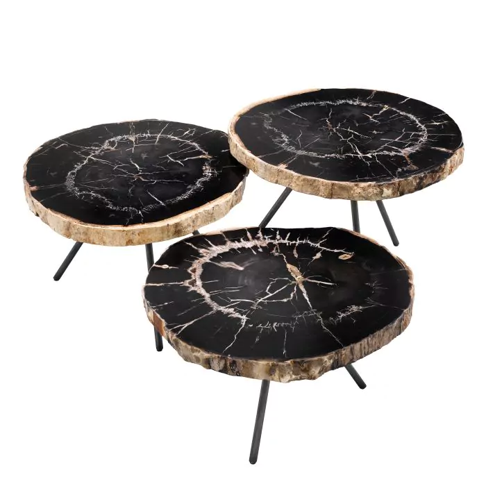 Măsuță de cafea, De Soto gama dark set de 3 [8]