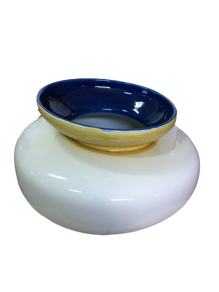 Set 3 vaze HERITAGE, ceramica, alb, 41/34/7.5 cm [5]