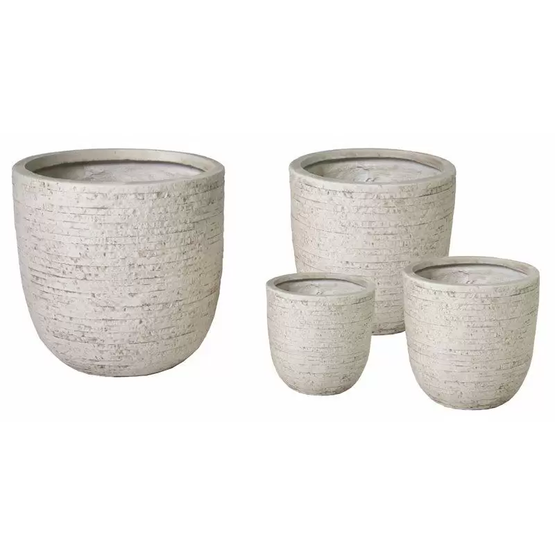 Set 4 ghivece Utah Egg Pot Desert S4