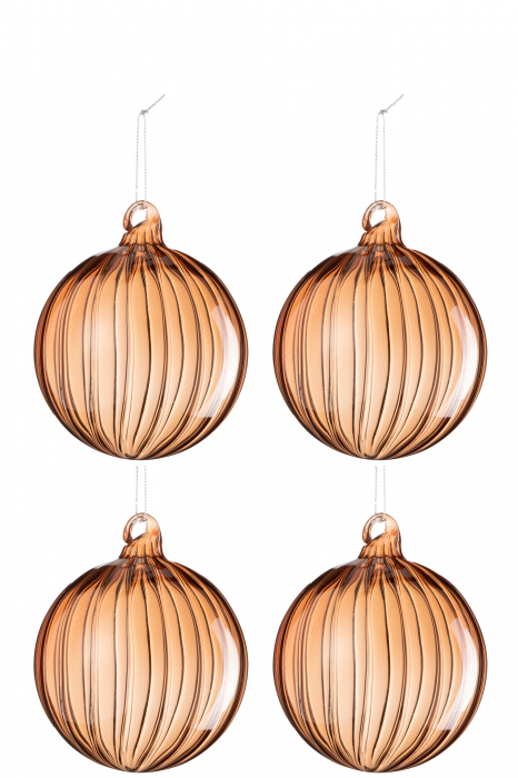 Set 4 Globuri de Craciun