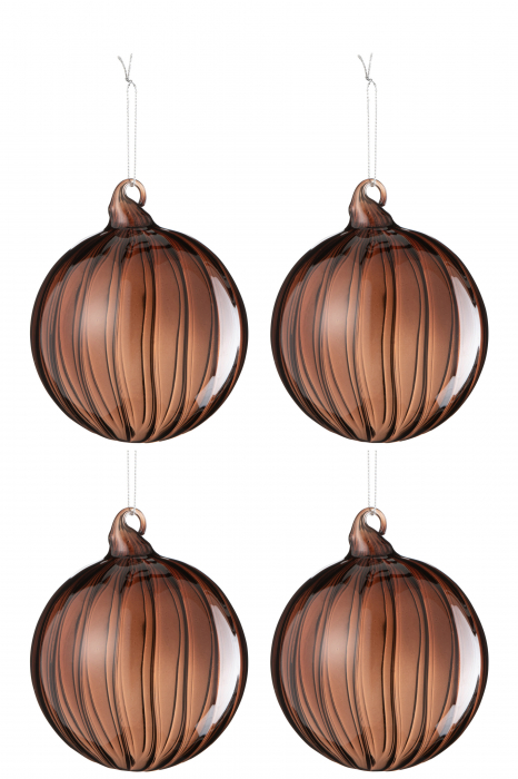 Set 4 Globuri de Craciun