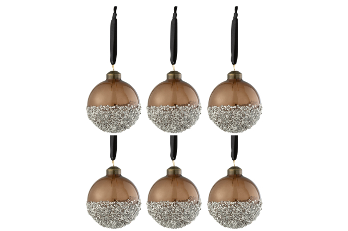 Set 6 globulete, Sticla, , 8.5x8.5x10.5 [2]