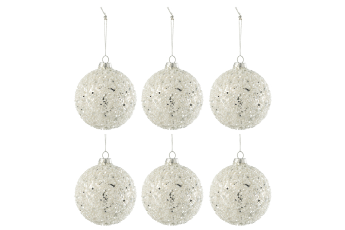 Set 6 globulete, Sticla, , 9x9x10 [2]