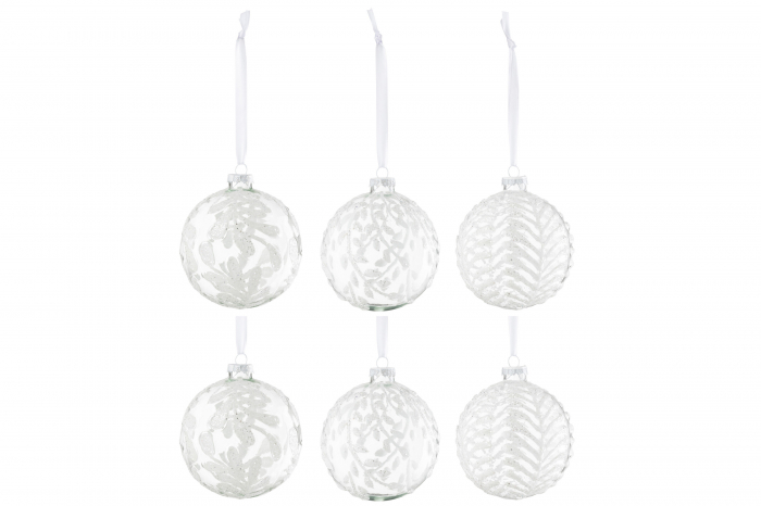 Set 6 Globuri de Craciun