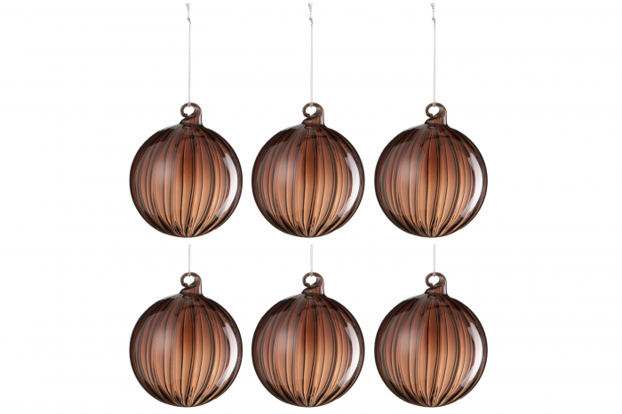 Set 6 Globuri de Craciun