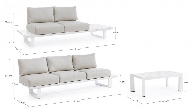 Set mobilier terasa si gradina, 3 piese [3]