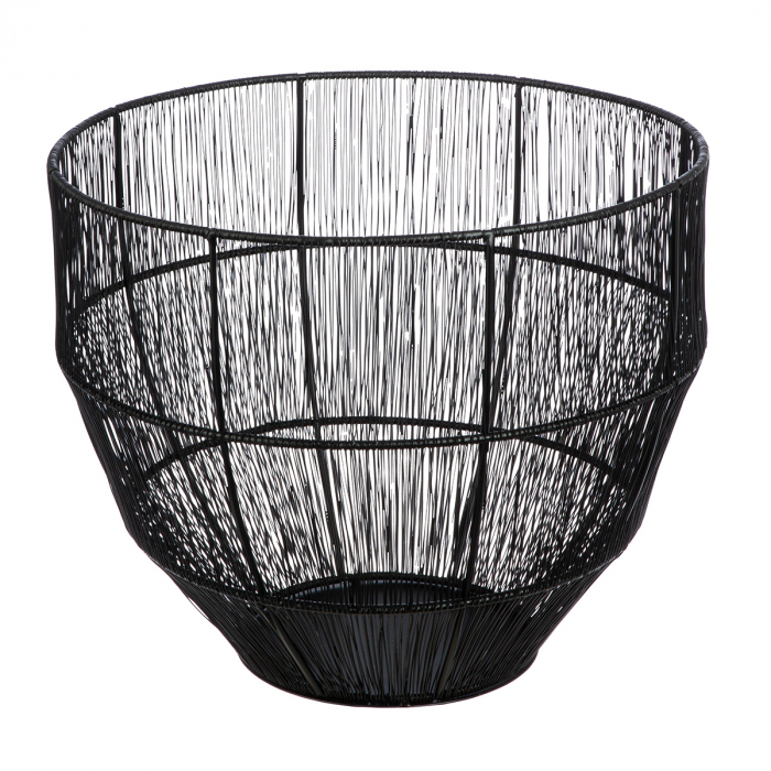 Set de 2, Masa laterala, rotunda, Strive, Metal, negru, PU 1, set de 2 [3]