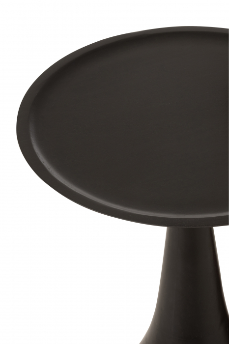Set de 2 Mese Laterale Paro, Lemn de Mango, Maro/Negru [5]