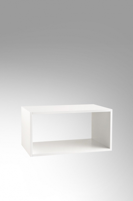 Set de baie cu 6 piese PERTH, Melamina/Aluminiu/Abs/Sticla/Ceramica/Metal, Gri, 140x46.5x190 cm [8]