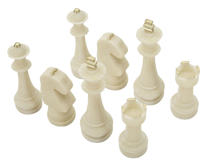 Set de sah cu 8 piese asortate, ø 4,4x9,2-4,3x13,3-5x16-4,5x10,3 cm [6]