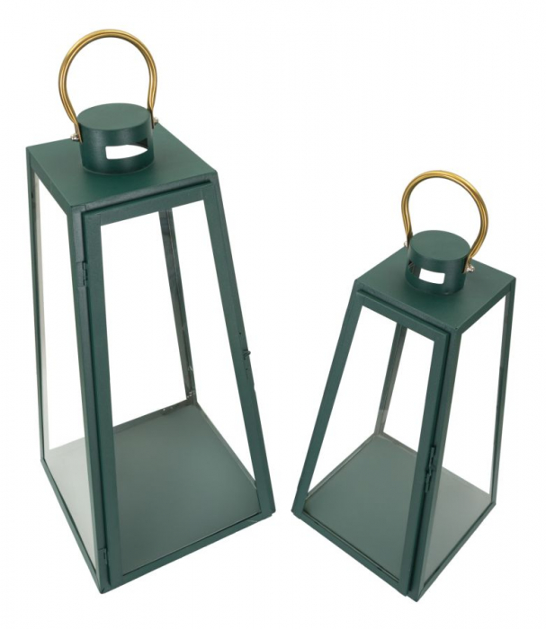 Set felinare GRENT 2 buc cm ø 25x25x57-20x20x45 [3]
