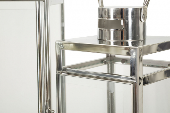 Set felinare, SILVER 3 buc 22x22,5x70,5-18x18,5x50-14x14,5x38 cm [3]