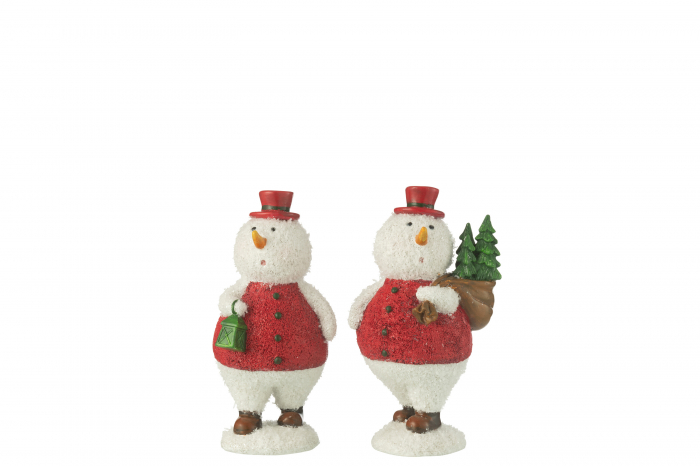 SET FIGURINE OM DE ZAPADA, TREE AND LANTER, MIX M ASS2, (8x7x18cm) [2]