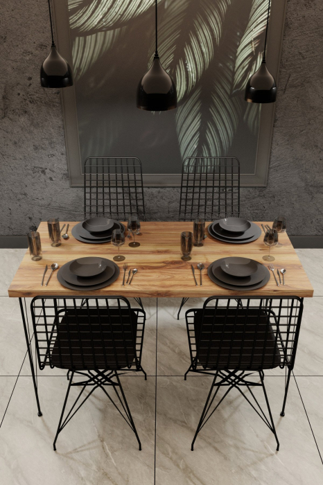 Set masă și scaune (5 piese) [2]