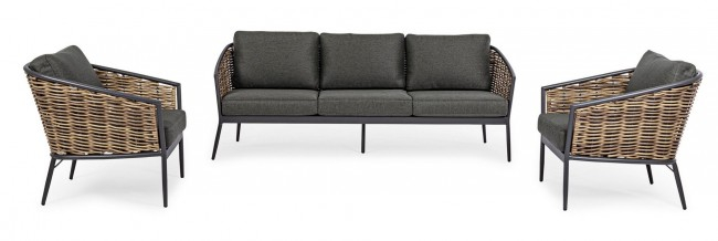 Set mobilier terasa si gradina, 3 piese [4]