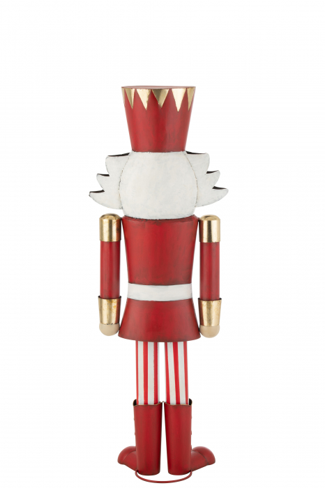 SET Nutcracker, Metal, Rosu/Auriu, 148,5 cm/89 cm [4]