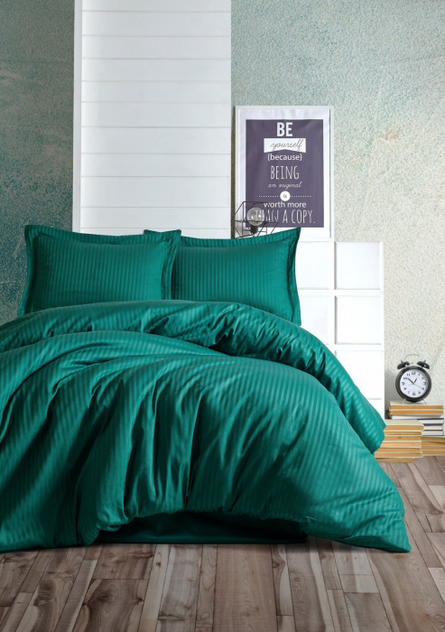Set pentru pat dublu din satin premium
