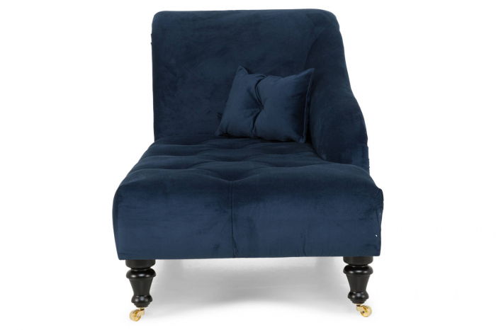 Sezlong living Diana, Albastru petrol, 165x88x70 cm [4]