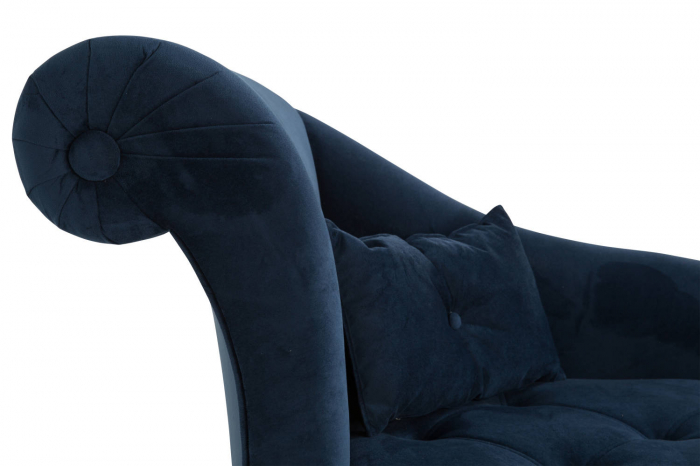 Sezlong living Diana, Albastru petrol, 165x88x70 cm [5]
