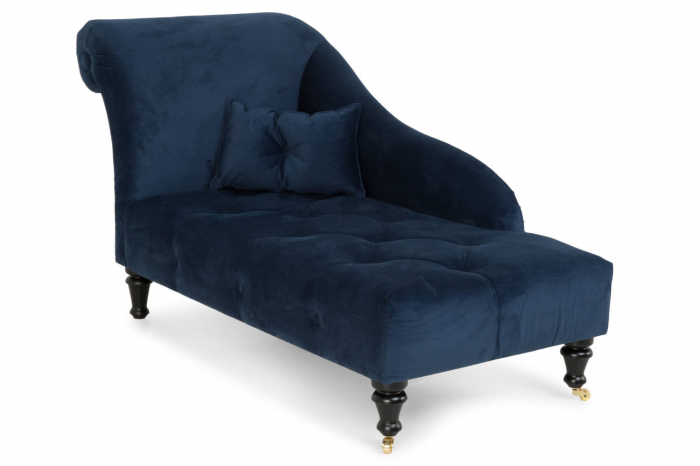 Sezlong living Diana, Albastru petrol, 165x88x70 cm [2]