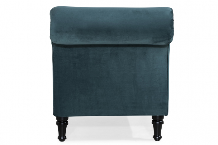 Sezlong living Diana, Albastru verzui, 165x88x70 cm [3]