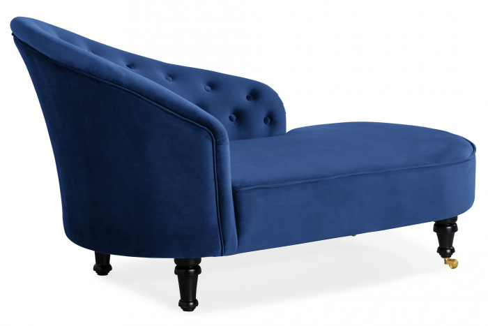 Sezlong living Diana Classic, Albastru, 151x82x81 cm [2]