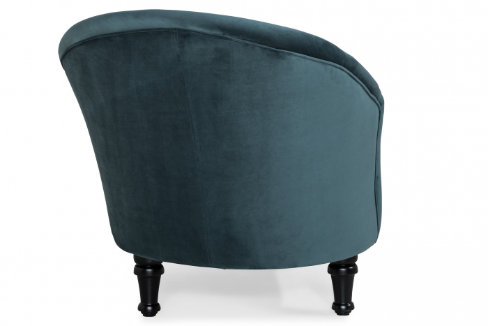 Sezlong living Diana Classic, Albastru verzui, 151x82x81 cm [3]