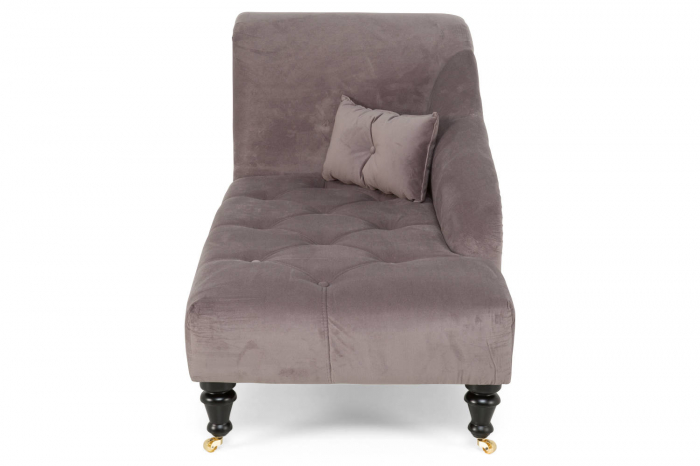 Sezlong living Diana, Gri, 165x88x70 cm [2]