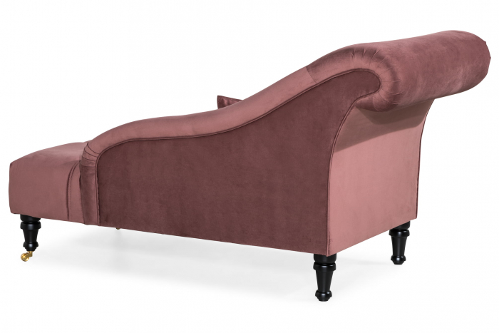 Sezlong living Diana, Roz inchis, 165x88x70 cm [7]