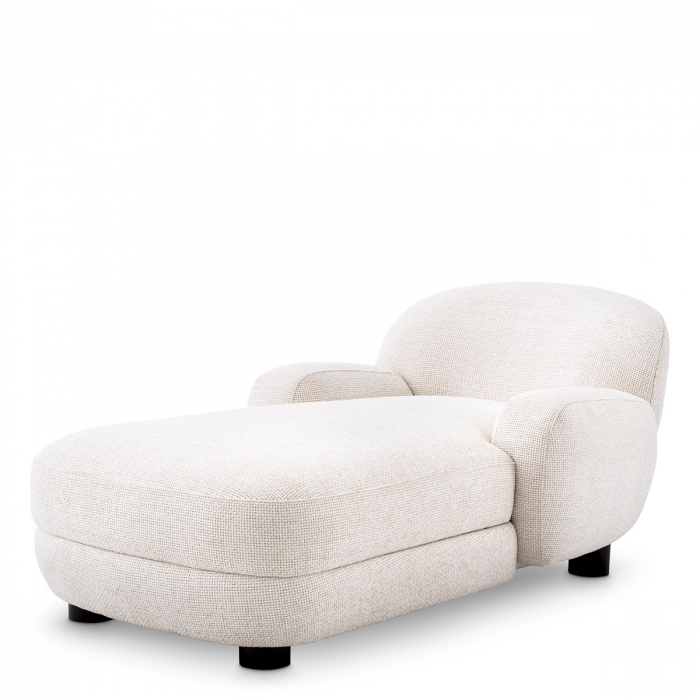 Sezlong/ Pat de zi Udine lyssa off-white, Dims: W. 95 | D. 160 | H. 69 | SD. 143 | SH. 39 | AH. 48  (CM) [1]