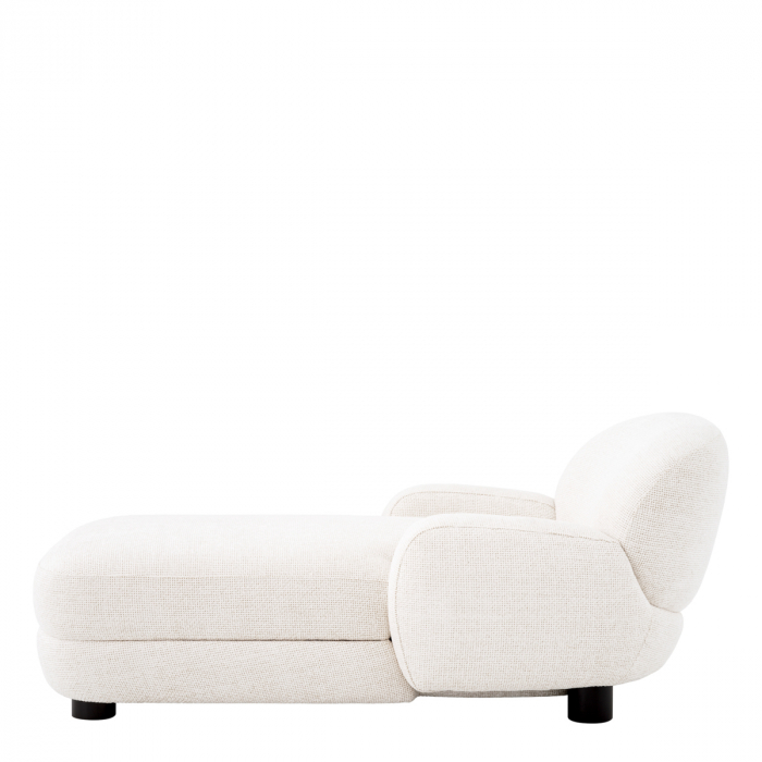 Sezlong/ Pat de zi Udine lyssa off-white, Dims: W. 95 | D. 160 | H. 69 | SD. 143 | SH. 39 | AH. 48  (CM) [5]