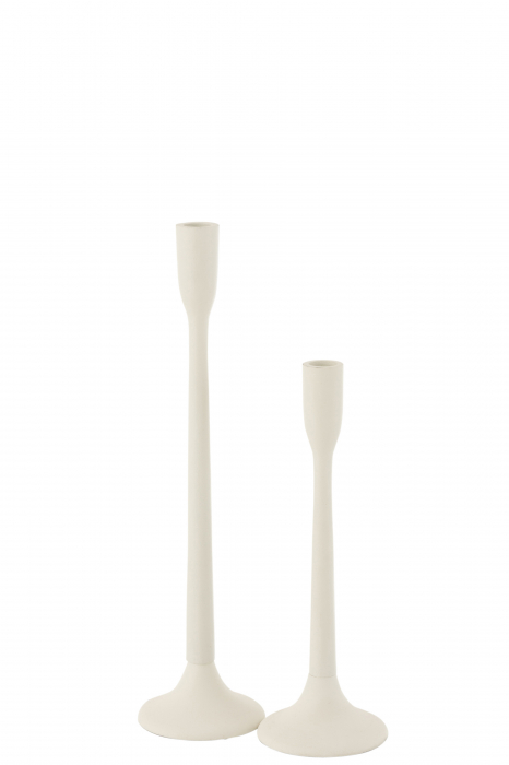 Sfesnic Matte, Metal/Fier, Alb, 10.5x10.5x41 cm [3]