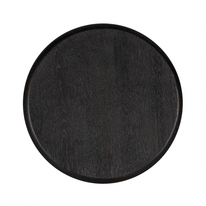 Masuta laterala Macaron (negru rustic) [2]