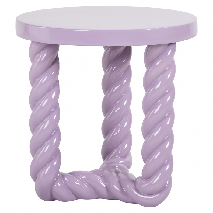 Side table Rosly purple