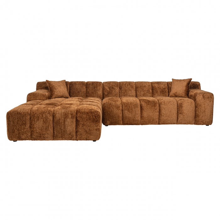 Canapea CUBE 3 locuri + sezlong stanga (Be Lovely 603 Cinnamon) [4]