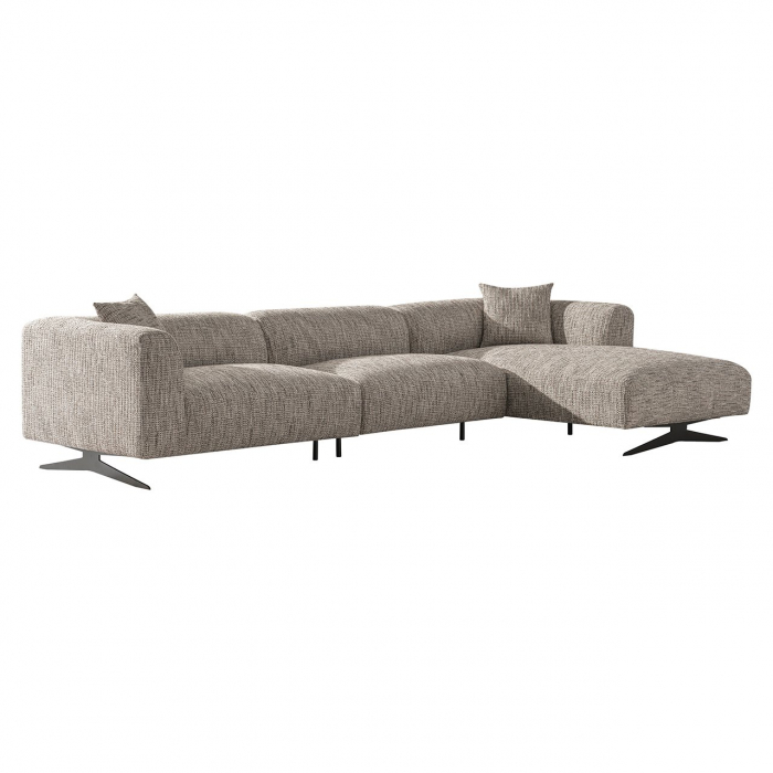 Canapea Hoxton 3-locuri+ sezlong dreapta (Be Trendy 01 Nature) [1]