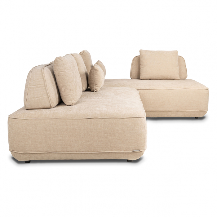 Canapea Tudor cu spătar detașabil, (Sand olympus), Dims: 80.0 x 318.0 x 205.0 cm [2]