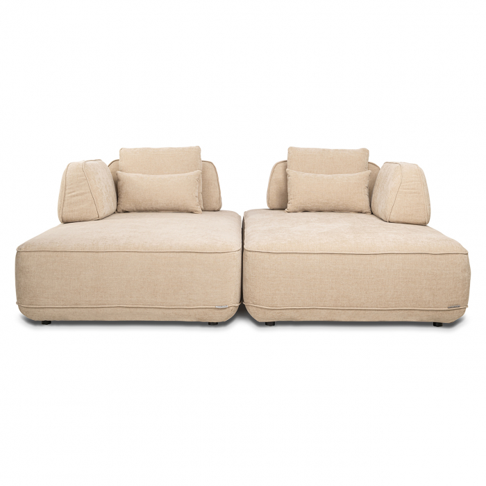 Canapea Tudor cu spătar detașabil, (Sand olympus), Dims: 80.0 x 318.0 x 205.0 cm [9]