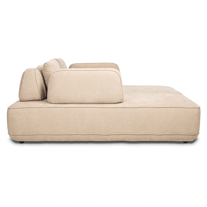 Canapea Tudor cu spătar detașabil, (Sand olympus), Dims: 80.0 x 318.0 x 205.0 cm [10]