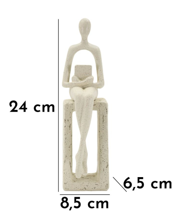 Statueta, Carte, cm 8,5x6,5x24  [8]