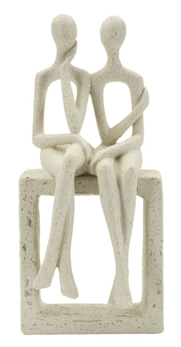 Statueta cuplu Stons 11,5x9x25 cm  [1]