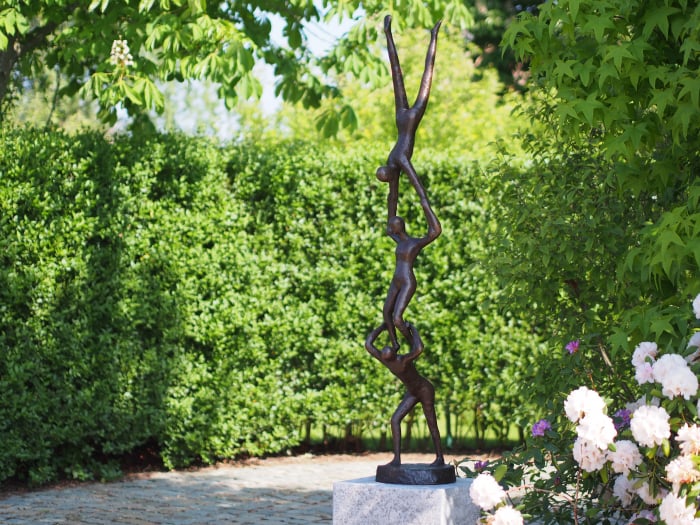 Statuie 3 acrobati, Bronz, 155 X 27 X 27 cm