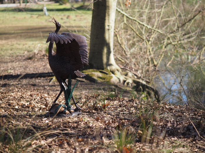 Statuie bronz, Heron (fântână) [8]