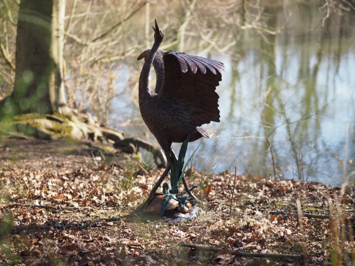 Statuie bronz, Heron (fântână) [7]