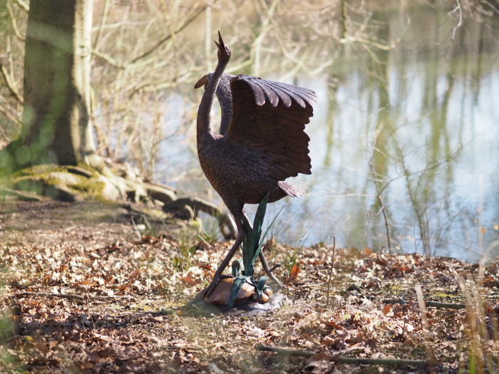 Statuie bronz, Heron (fântână) [6]
