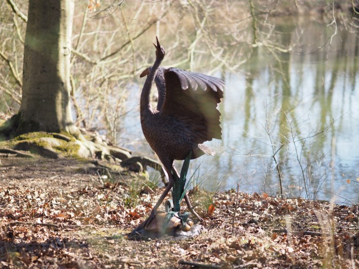 Statuie bronz, Heron (fântână) [5]