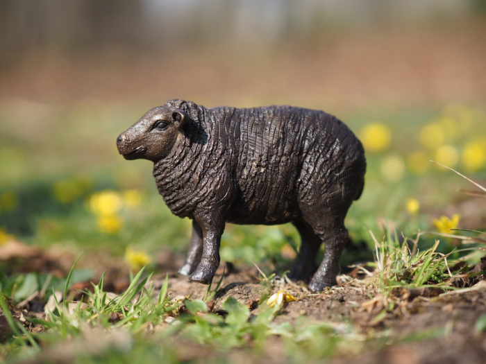 Statuie bronz, Oaie 9 x 6 x 13 cm [7]