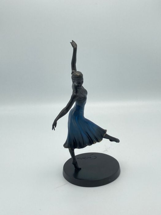 Statuie dansator, Bronz, 27 x 12 x 12 cm [2]