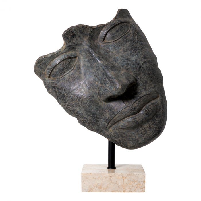 Statuie Head Heros, finisaj din bronz , Dims: L. 30.5 | W. 69 | H. 95  (CM) [3]