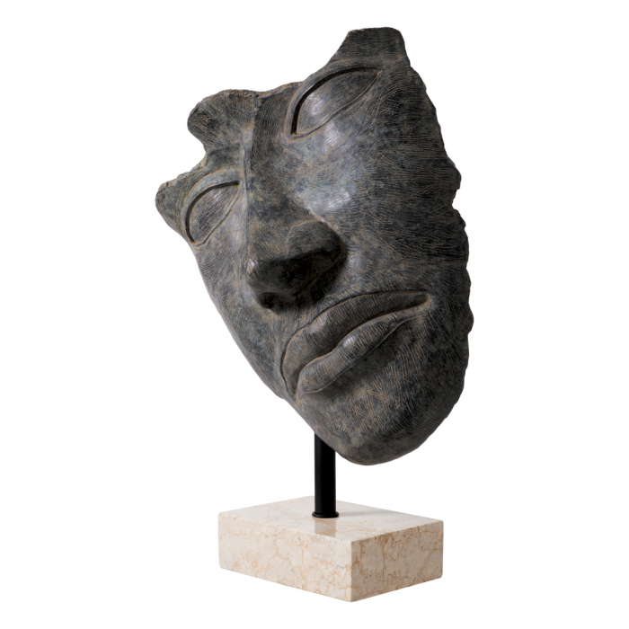 Statuie Head Heros, finisaj din bronz , Dims: L. 30.5 | W. 69 | H. 95  (CM) [4]